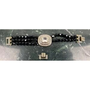 HEIDI DAUS Swarovski Crystal Tailored To Please Bracelet *1 Strand Missing As Is